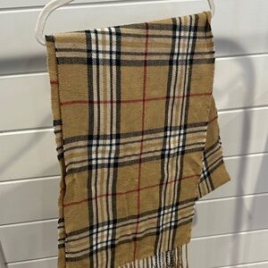 Designer Inspired Classic Checkered Scarf
